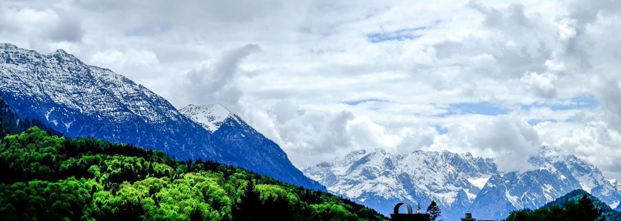 Ferienhaus Villa Alpenpanorama Ohlstadt Buitenkant foto