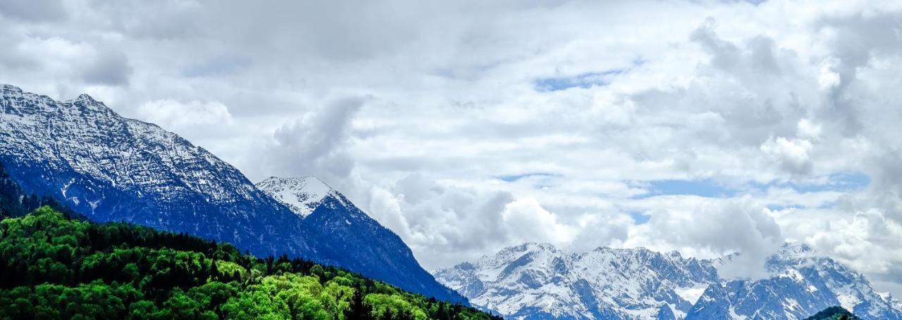 Ferienhaus Villa Alpenpanorama Ohlstadt Buitenkant foto